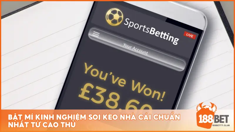 Học hỏi kinh nghiệm soi kèo từ chuyên gia sẽ giúp bạn nâng cao tỷ lệ thắng khi tham gia cá cược.