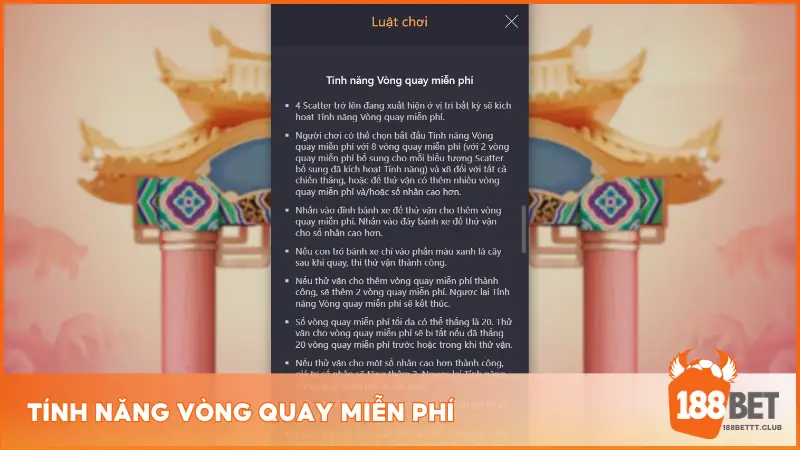Tính năng Vòng Quay Miễn Phí